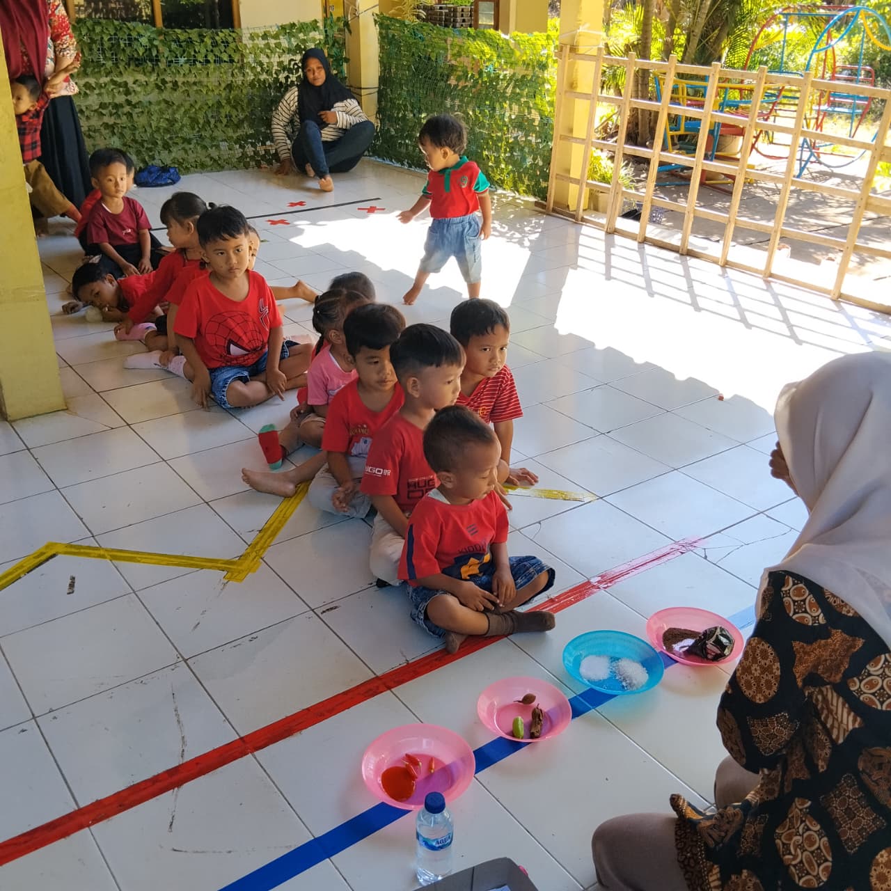 Murid murid mengenal rasa