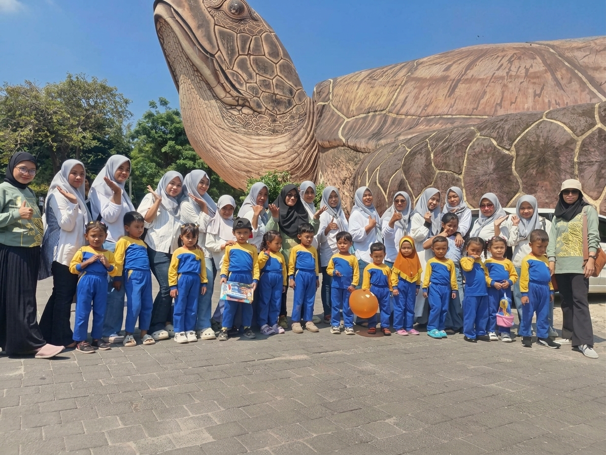 Aktivitas Belajar Ceria Kelas PAUD Al Hidayah